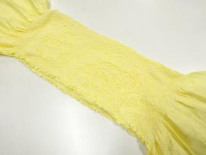 正絹　絞り　帯揚げ